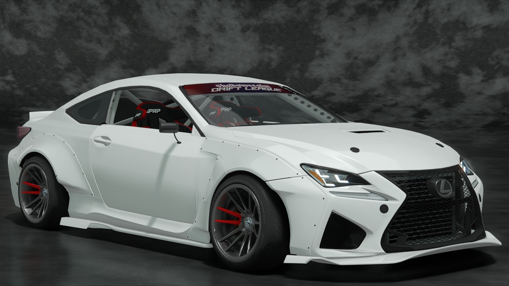 SRDL Pro v2 Lexus RCF, skin 2_white