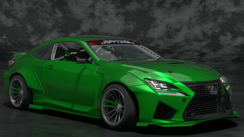 SRDL Pro v2 Lexus RCF, skin 6_green