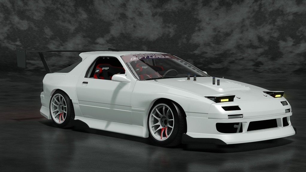 SRDL Pro v2 Mazda RX-7 FC, skin 2_white