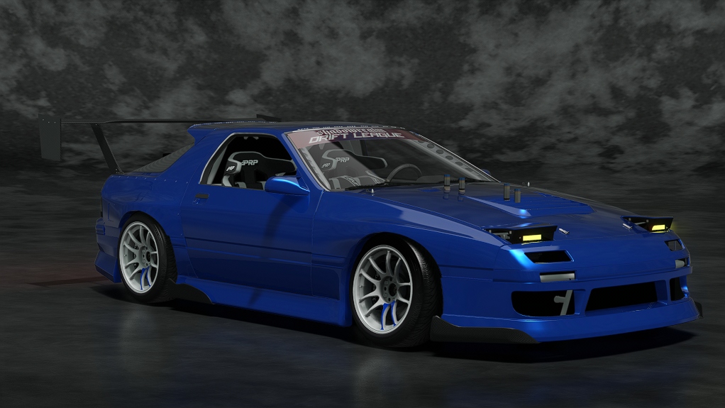 SRDL Pro v2 Mazda RX-7 FC, skin 4_blue