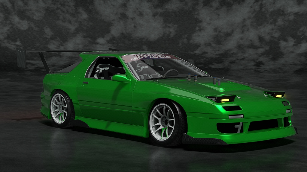 SRDL Pro v2 Mazda RX-7 FC, skin 6_green