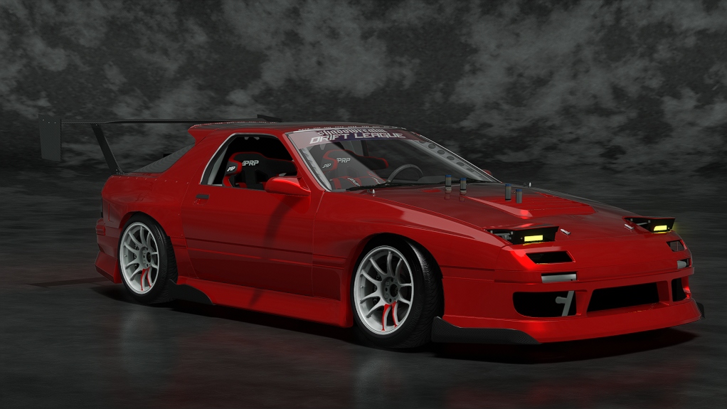 SRDL Pro v2 Mazda RX-7 FC, skin 7_red