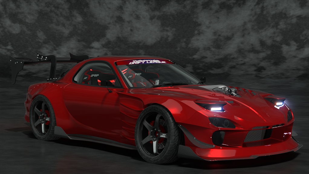 SRDL Pro v2 Mazda RX-7 FD, skin 7_Red