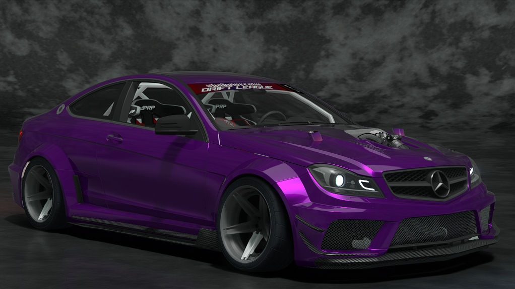 SRDL Pro v2 Mercedes C63 AMG, skin 4_Purple