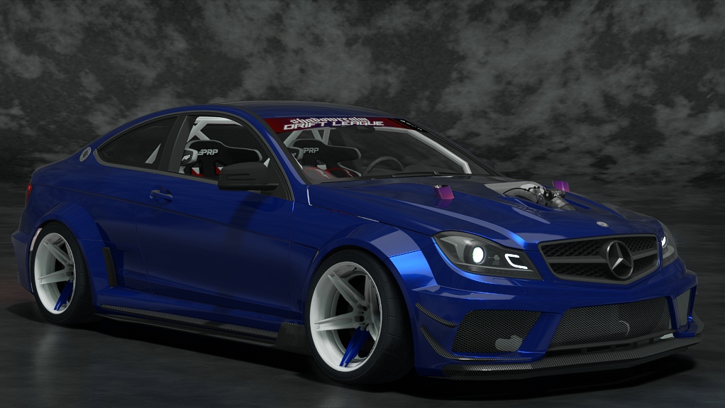 SRDL Pro v2 Mercedes C63 AMG, skin 5_Blue