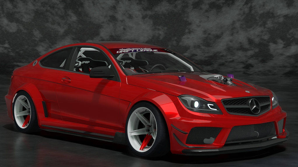 SRDL Pro v2 Mercedes C63 AMG, skin 6_Red
