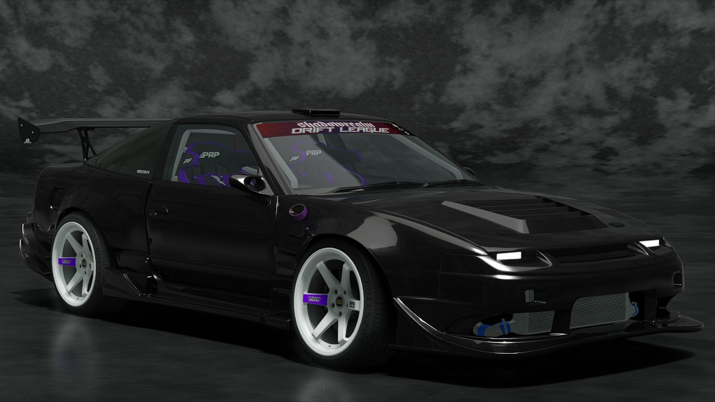 SRDL Pro v2 Nissan 180sx, skin 3_black