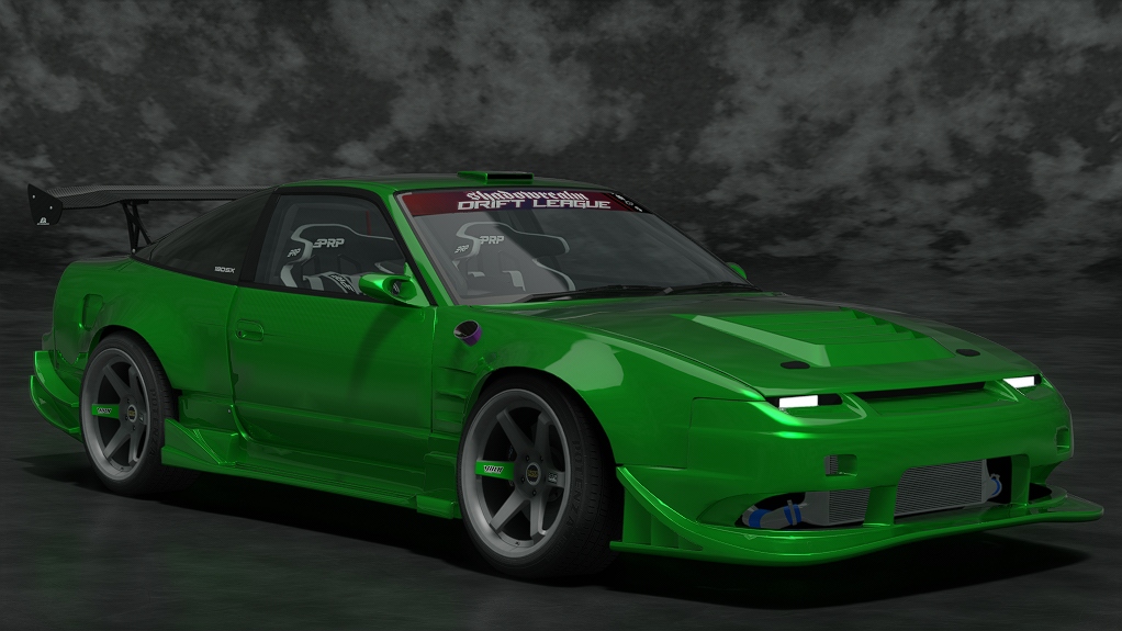 SRDL Pro v2 Nissan 180sx, skin 6_green