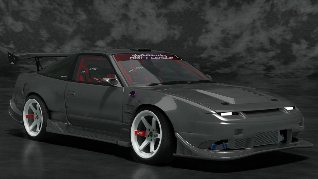 SRDL Pro v2 Nissan 180sx, skin 8_grey