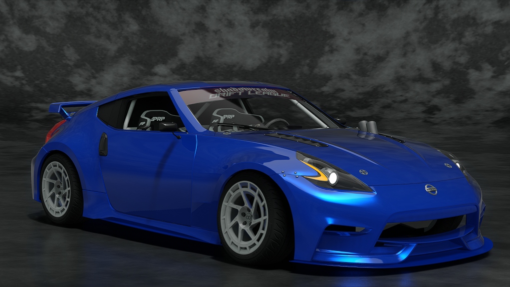 SRDL Pro v2 Nissan 370Z, skin 5_blue