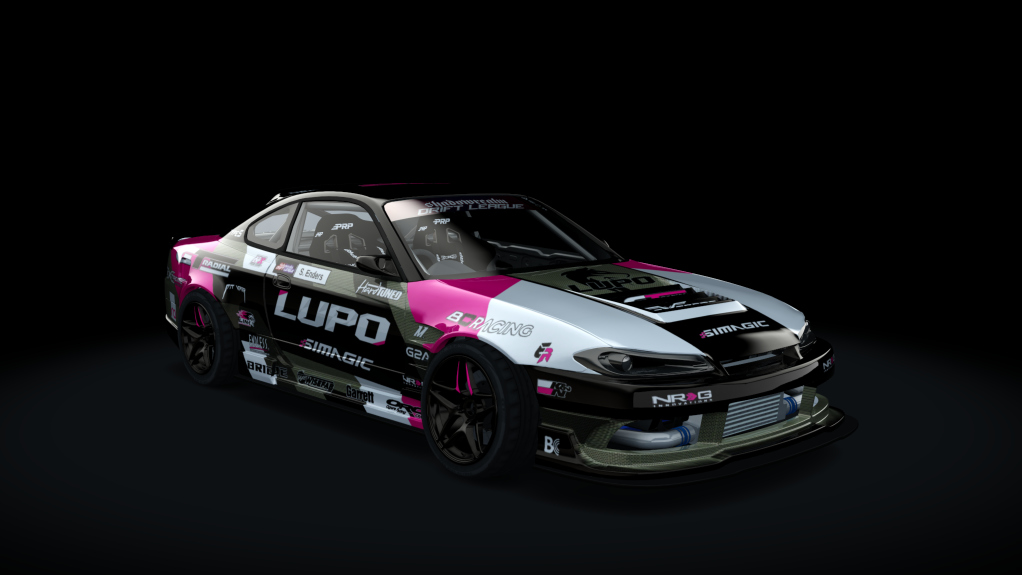 SRDL Pro v2 Nissan Silvia S15, skin 116_LUPO_Khaos