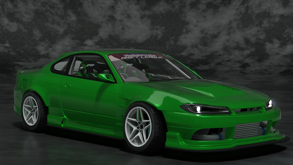 SRDL Pro v2 Nissan Silvia S15, skin 5_green