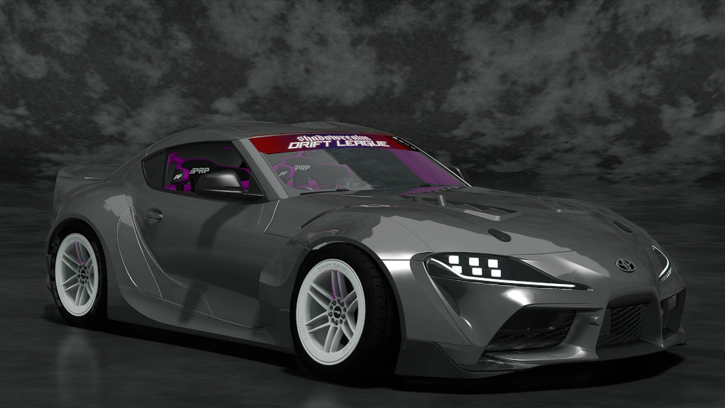 SRDL Pro v2 Toyota Supra A90, skin 8_grey