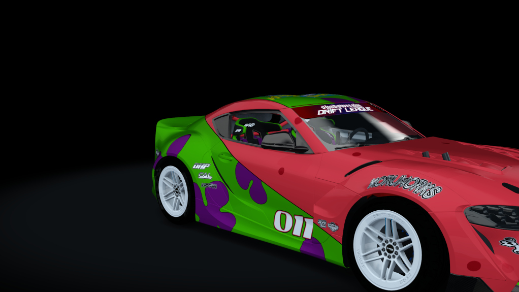 SRDL Pro v2 Toyota Supra A90, skin SR_Chewy