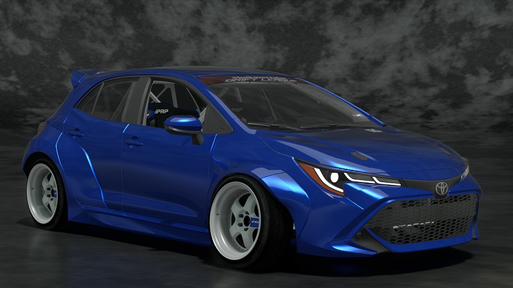 SRDL Pro v2 Toyota Corolla, skin 4_blue