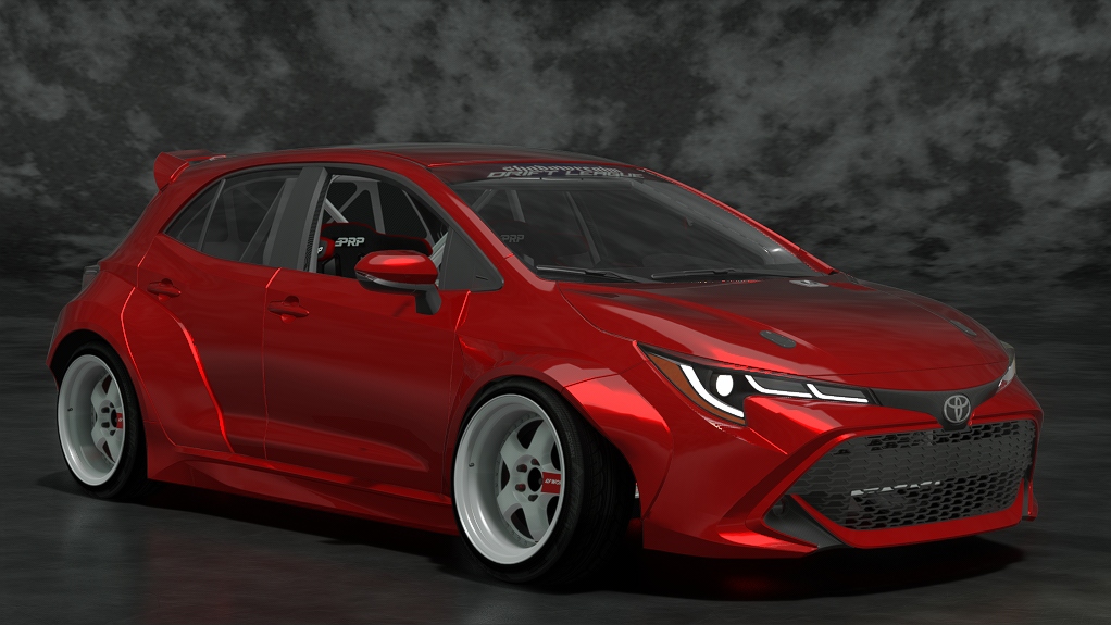 SRDL Pro v2 Toyota Corolla, skin 7_red