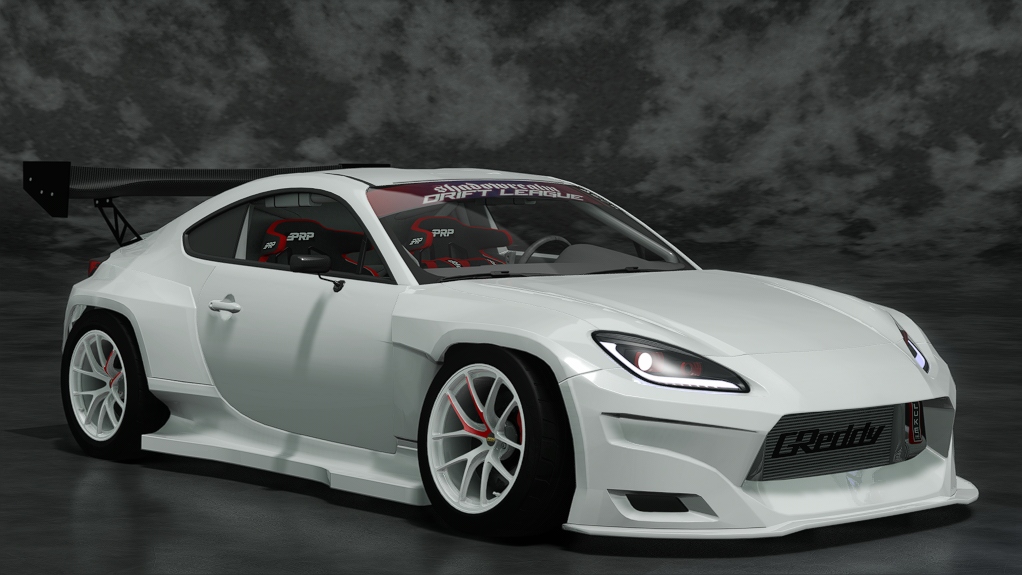 SRDL Pro v2 Toyota GR86, skin 2_white