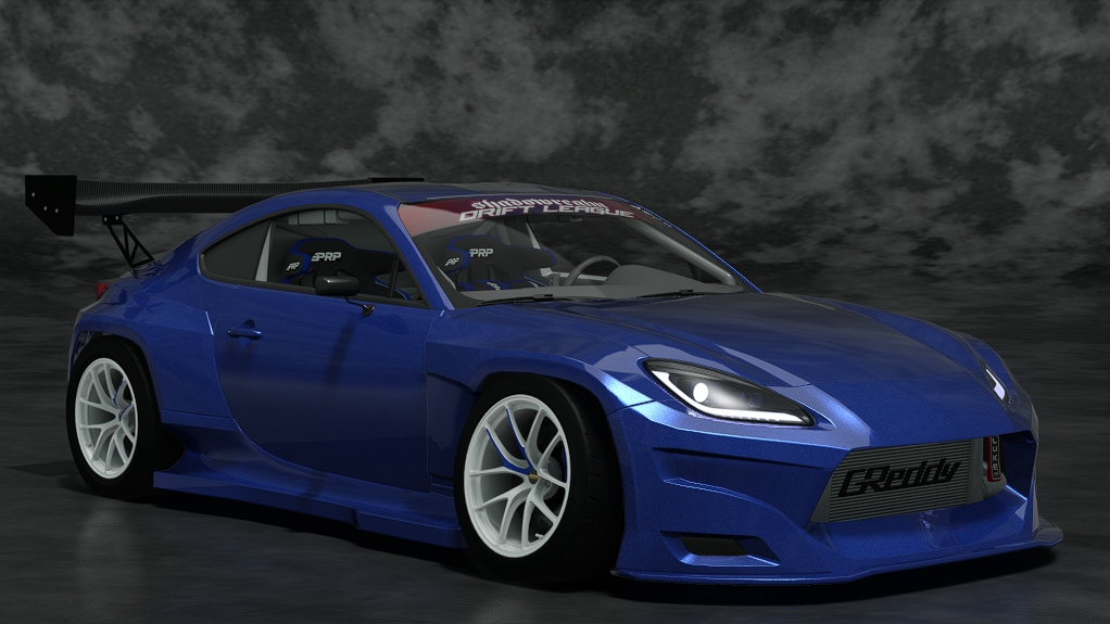 SRDL Pro v2 Toyota GR86, skin 4_blue