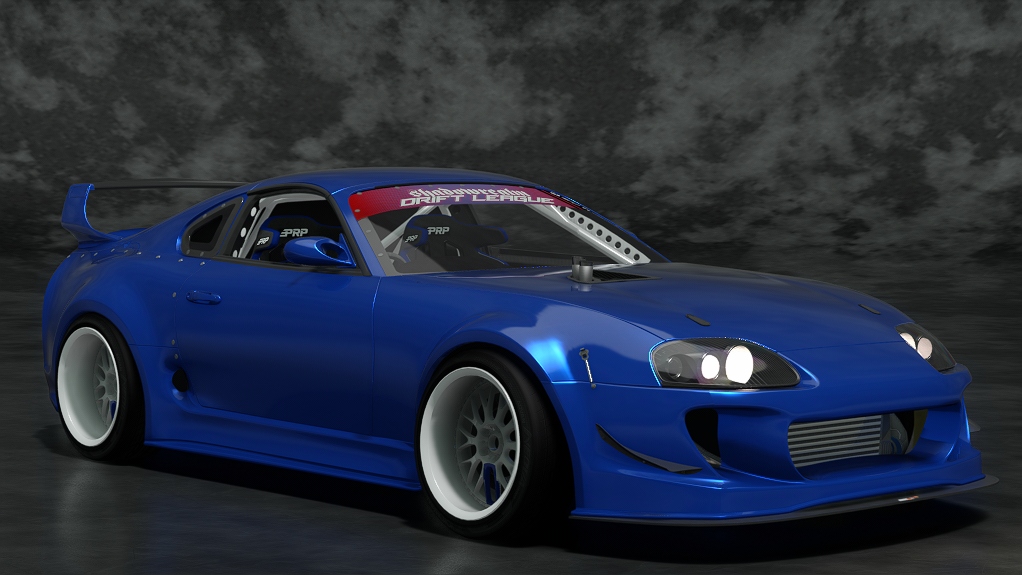 SRDL Pro v2 Toyota Supra MK4 (A80), skin 4_blue