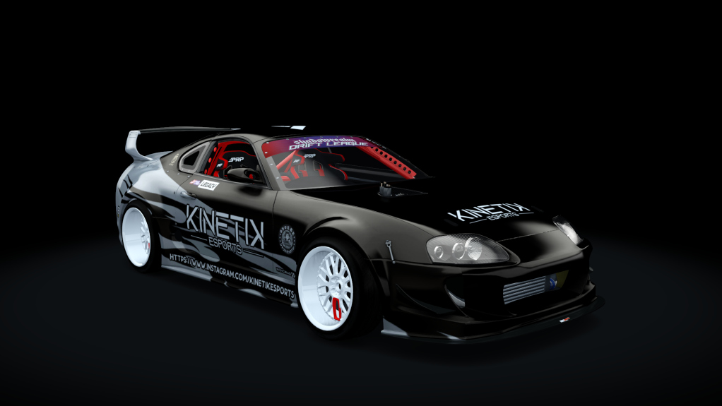 SRDL Pro v2 Toyota Supra MK4 (A80), skin Kinetik Esports - Legacy