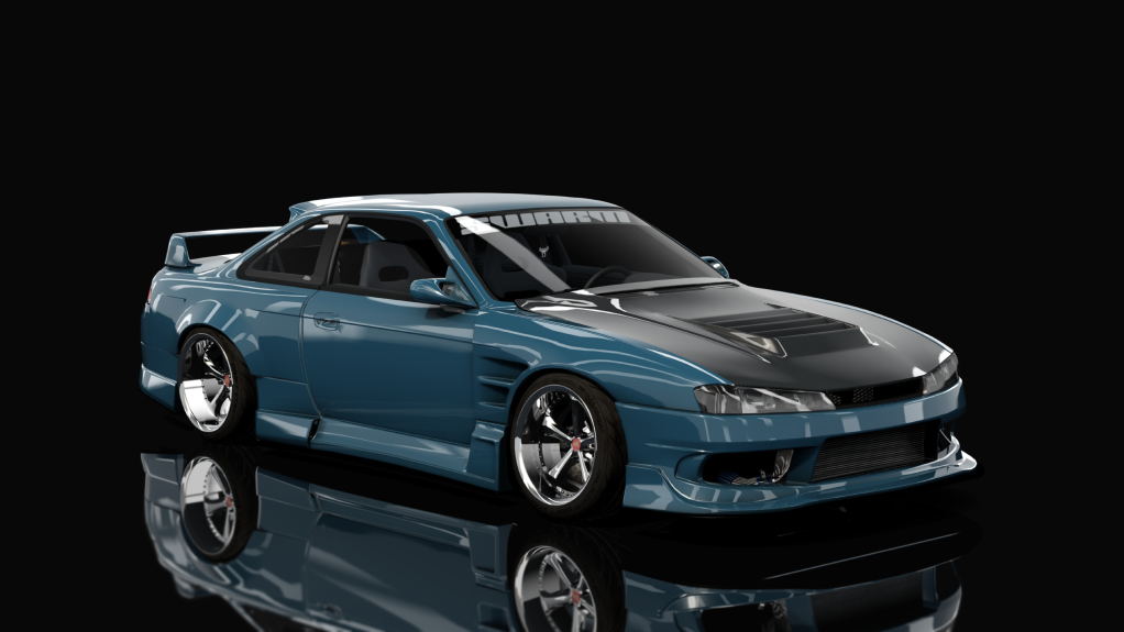 SWARM || LHD DMI Scooby S14, skin star sapphire blue