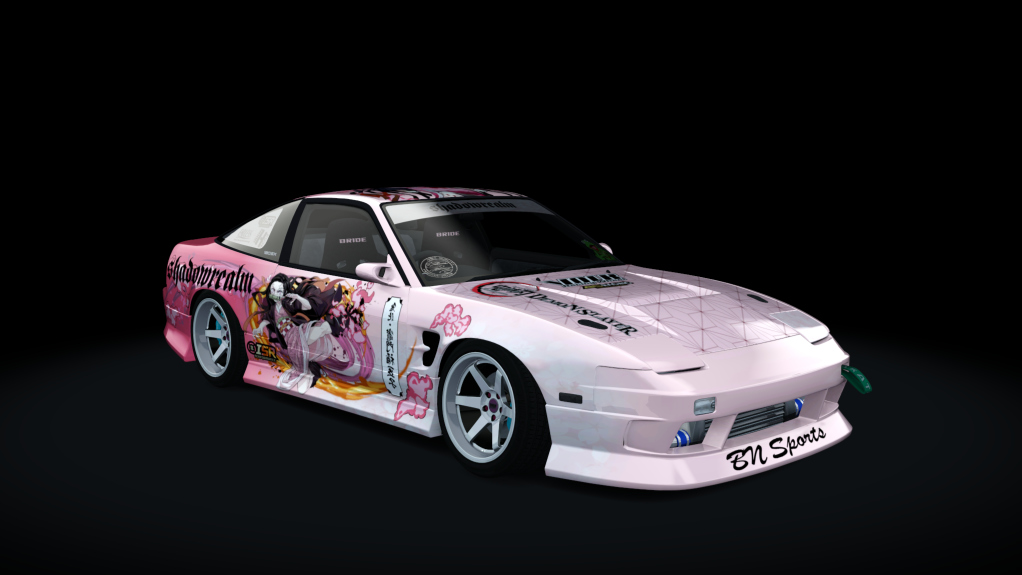 Nissan 180SX WDT Street, skin nezuko