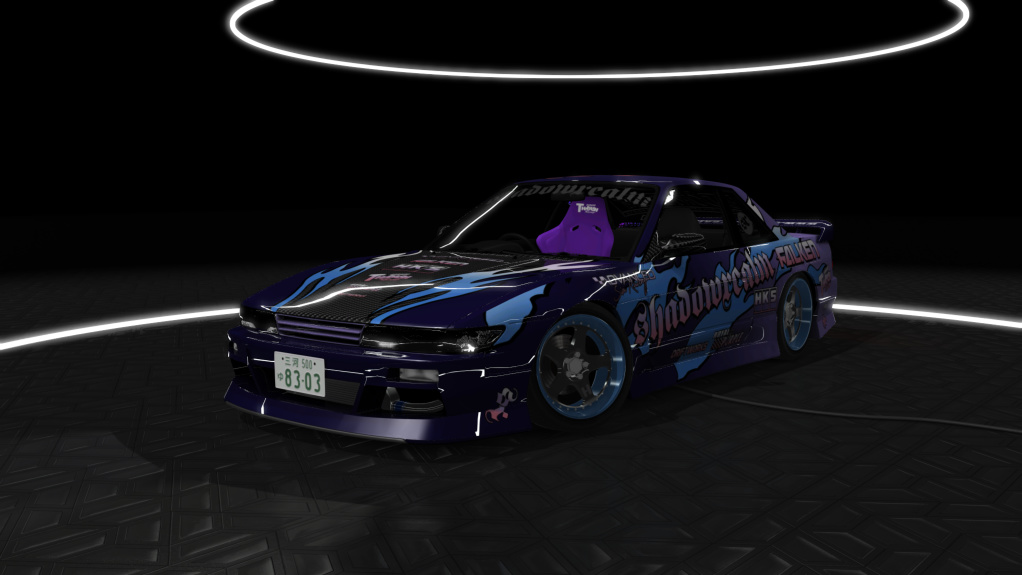 Nissan Silvia S13 WDT Street, skin TeamShadowrealm