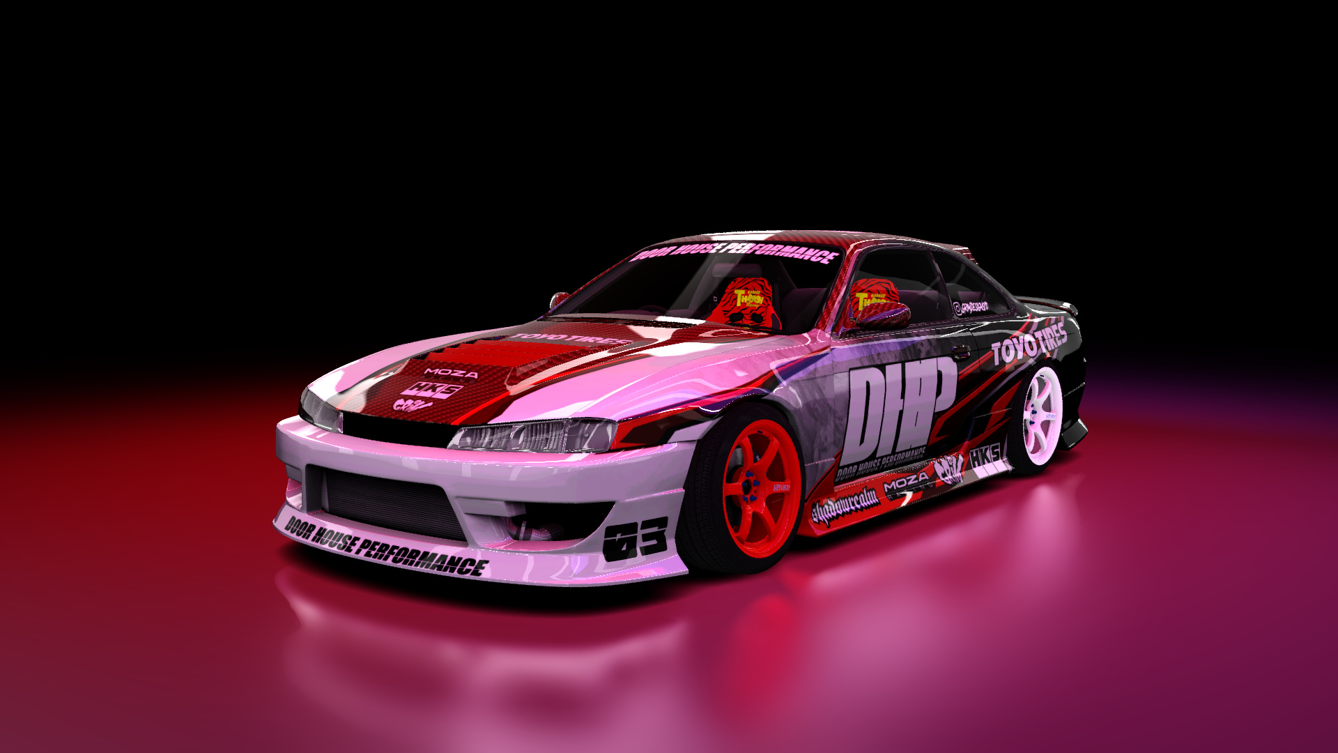 Nissan Silvia S14 WDT Street, skin DHPGavin