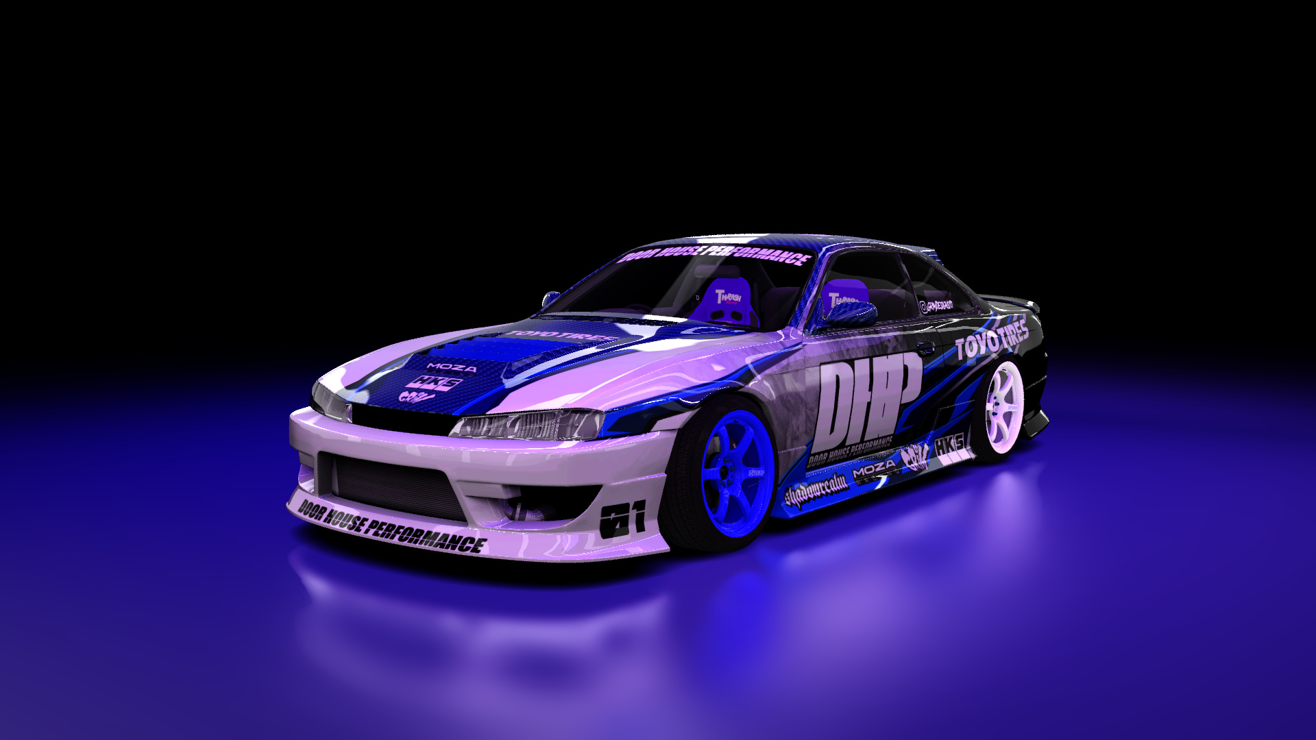 Nissan Silvia S14 WDT Street, skin DHPGrizz