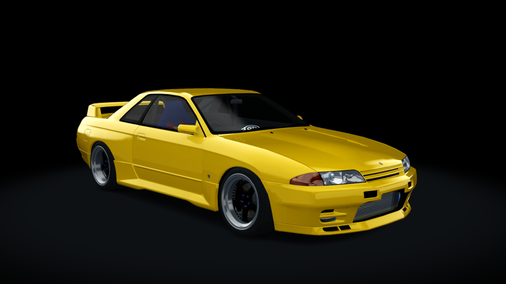 Nissan Skyline R32 WDT Street, skin FS_STREET_YELLOW