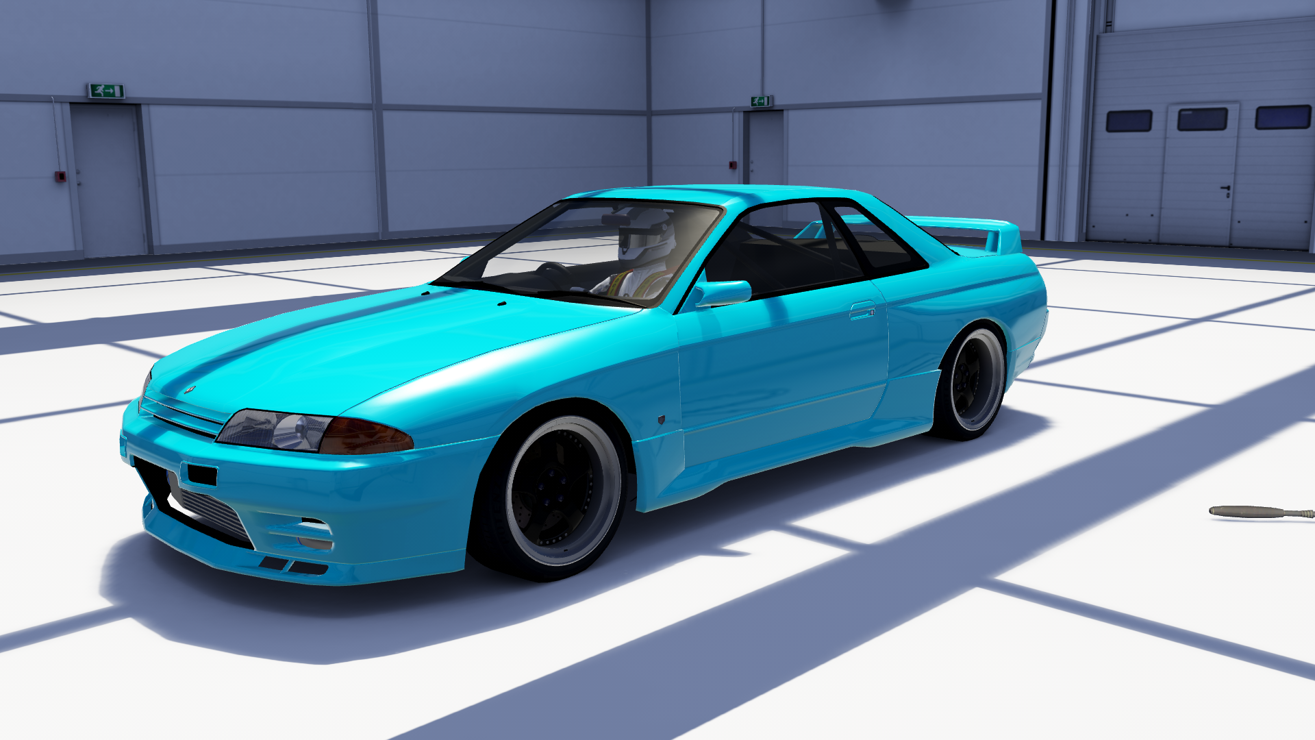 Nissan Skyline R32 WDT Street, skin light_blue