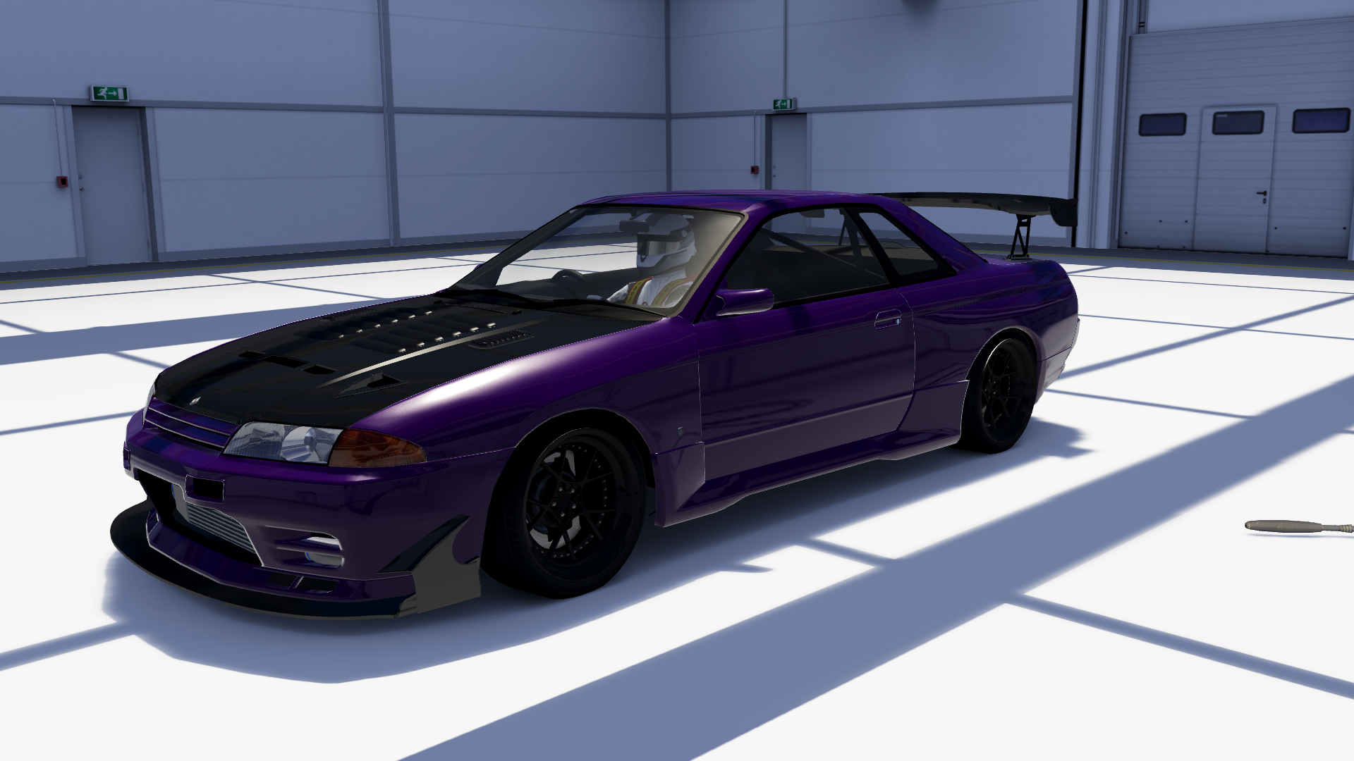 Nissan Skyline R32 WDT Street, skin purple