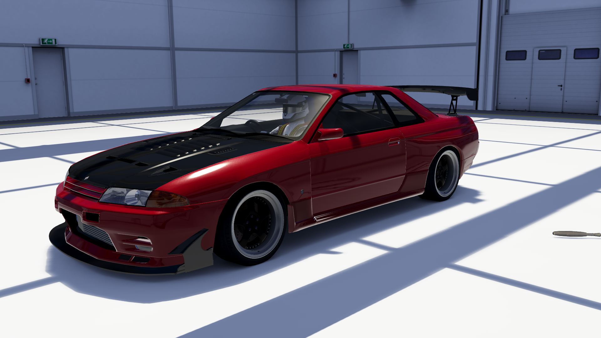 Nissan Skyline R32 WDT Street, skin red