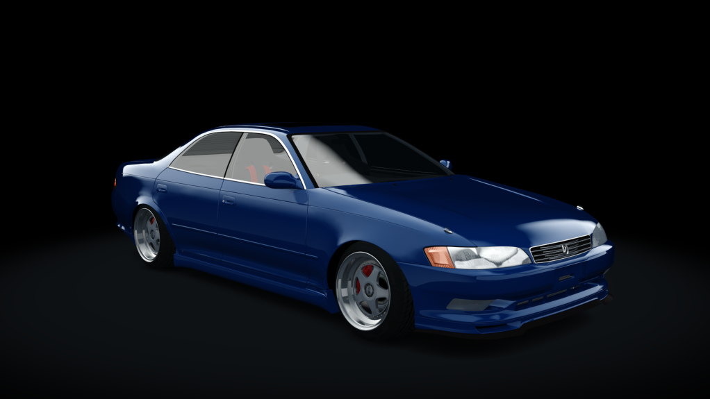 Toyota Mark II JZX90 WDT Street, skin light_blue