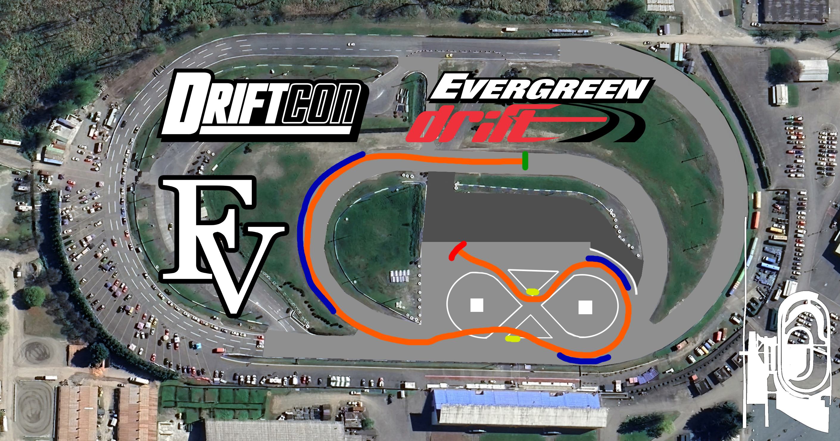 Evergreen Speedway, layout evergreen_speedway_mini_irwindale