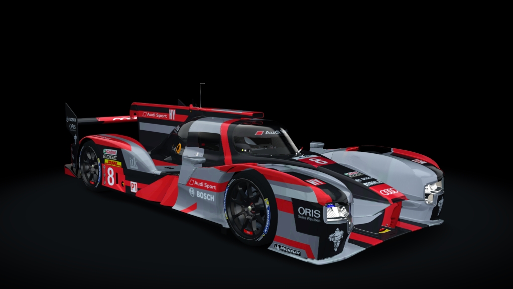 Audi R18 E-tron quattro LMP1 2016, skin 08