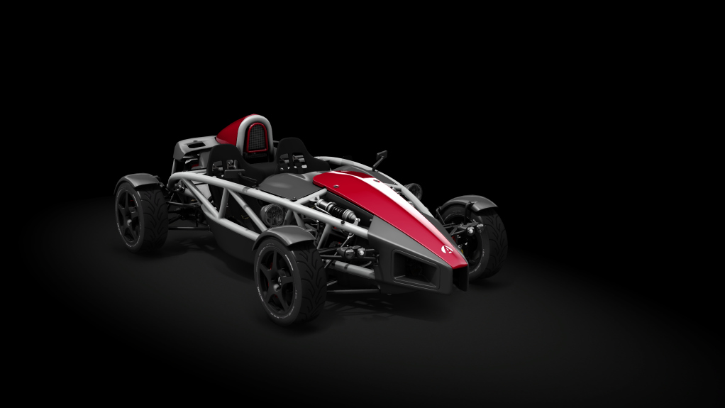 Ariel  Atom 3 Supercharged, skin Flame Red