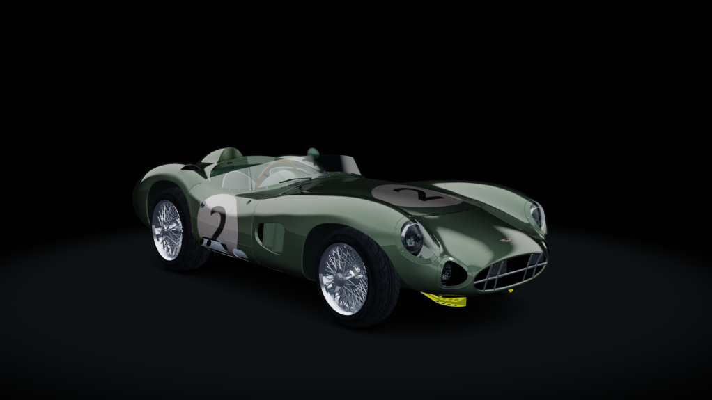 Aston Martin DBR1 S, skin generated