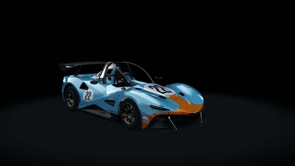 Rush SR, skin #22 Gulf Livery