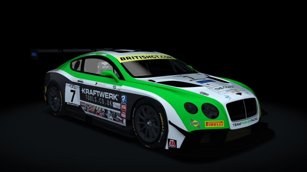 Bentley Continental GT3, skin 2018_BGT_Parker_7