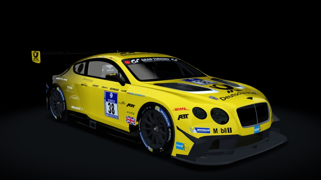 Bentley Continental GT3, skin ABT_Racing_Nürburgring