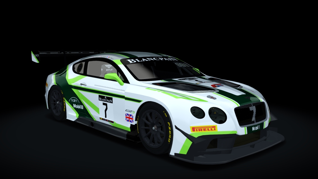 Bentley Continental GT3, skin Bentley_M_Sport_2016