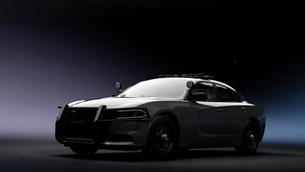 Dodge Charger 2019 Pursuit V6 AWD, skin dark_grey