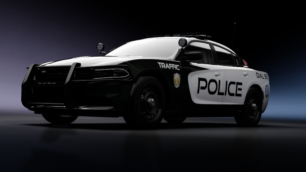 Dodge Charger 2019 Pursuit V8 RWD, skin 2