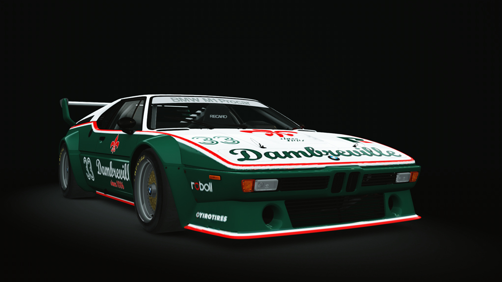 BMW M1 Procar '79, skin 33