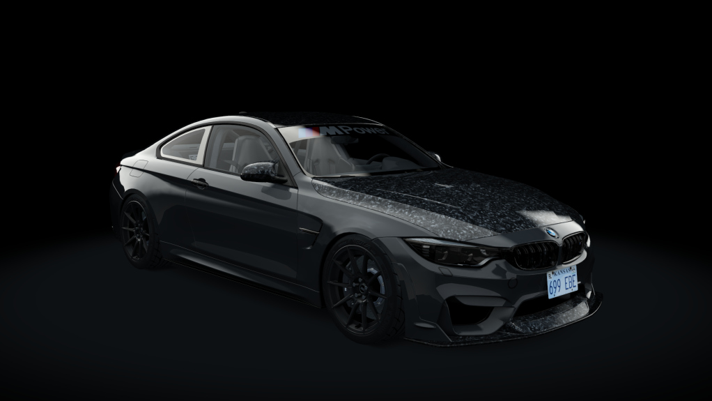 BMW M4 Forged Spec, skin 03_greyish_black