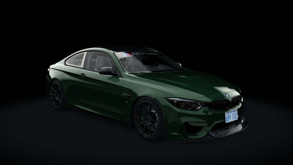 BMW M4 Forged Spec, skin 13_Isle_of_man_green