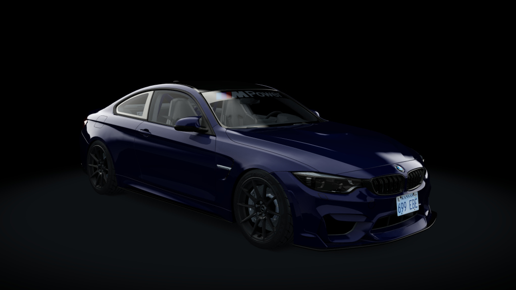 BMW M4 Forged Spec, skin midnight_purple