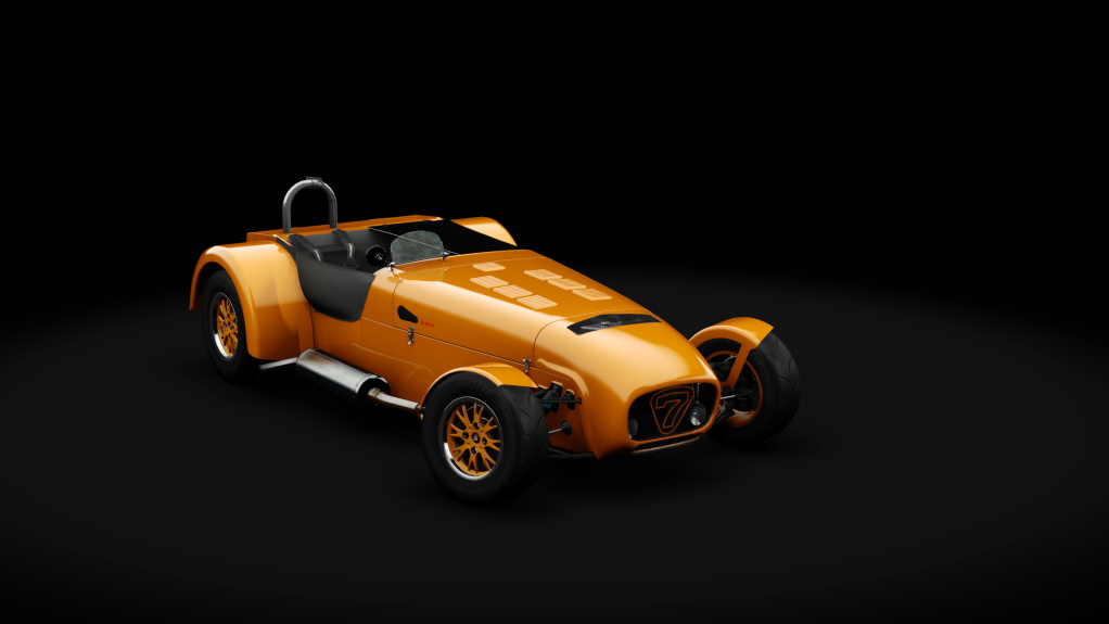 Caterham Roadster500, skin orange