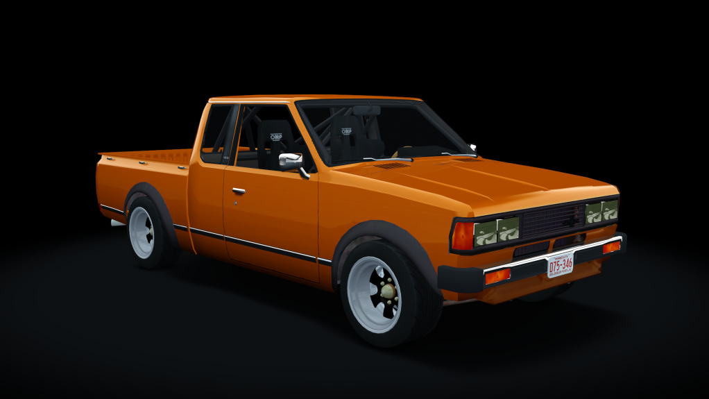 Datsun 720 KC Drift, skin orange